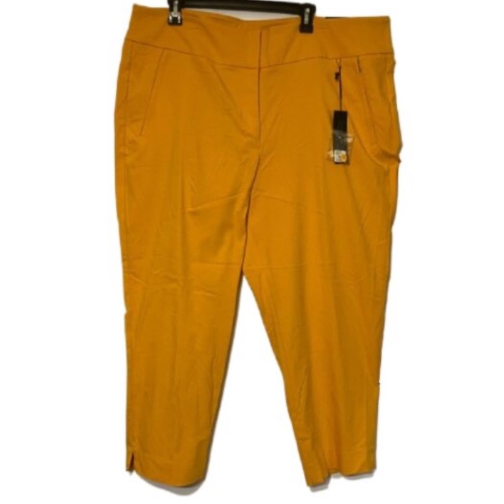 Lane Bryant Size 28 Mustard Yellow Pants